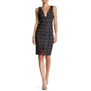Keepsake the Label Too Soon Plunge V-Neck Dress